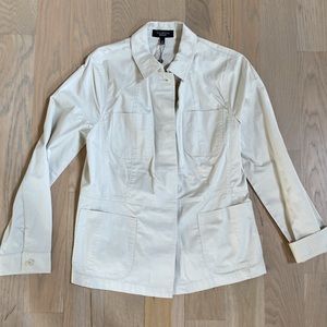 Talbots Lightweight Casual Cotton Jacket - Light Tan